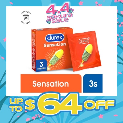 DUREX - Sensation Condoms 3s