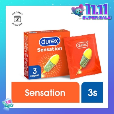 DUREX Sensation Condoms 3s
