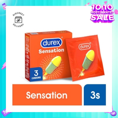 DUREX Sensation Condoms 3s