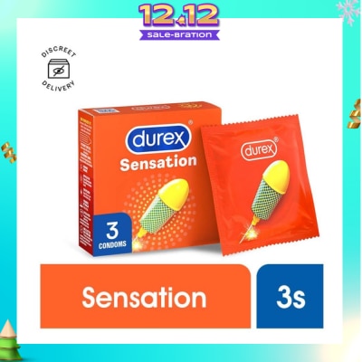 DUREX Sensation Condoms 3s