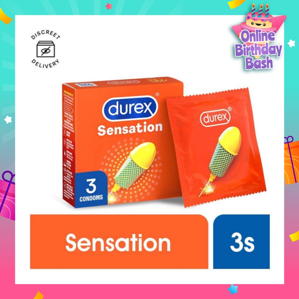 Sensation Condoms 3s