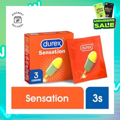 DUREX Sensation Condoms 3s
