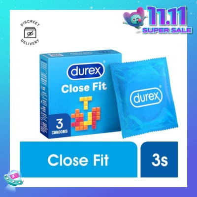 DUREX Close Fit Condoms 3s