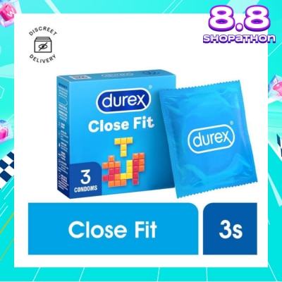 DUREX Close Fit Condoms 3s
