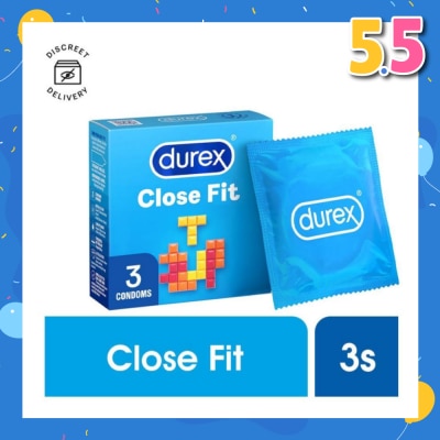DUREX Close Fit Condoms 3s