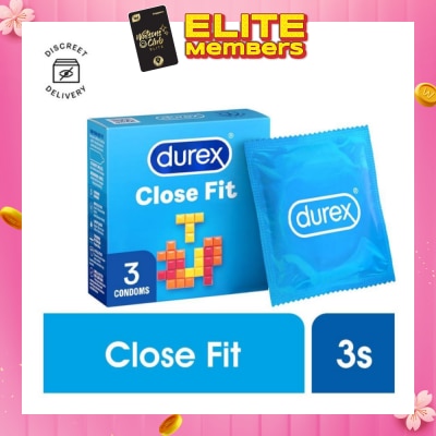 DUREX Close Fit Condoms 3s