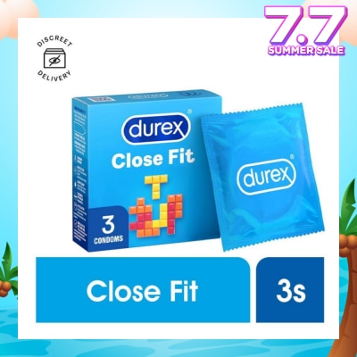 DUREX Close Fit Condoms 3s