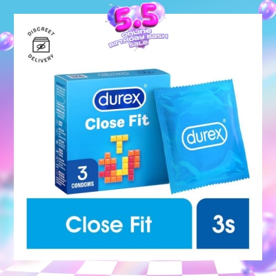 DUREX - Close Fit Condoms 3s