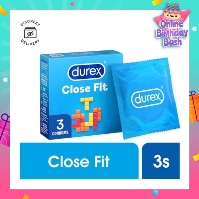 DUREX Close Fit Condoms 3s