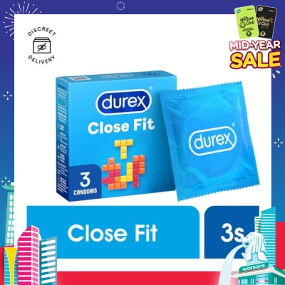 DUREX Close Fit Condoms 3s