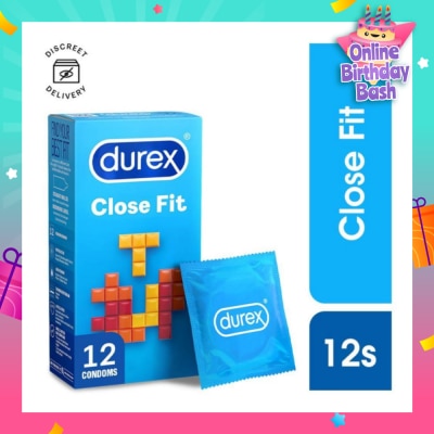 DUREX Close Fit Condoms 12s