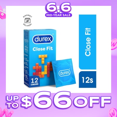 DUREX - Close Fit Condoms 12s