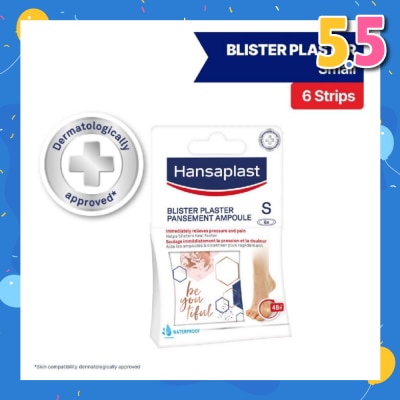 HANSAPLAST Blister Plaster Small 6 Pieces