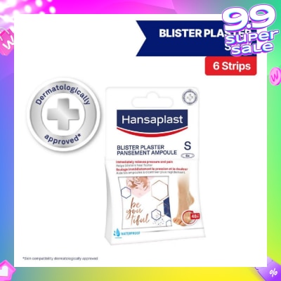 HANSAPLAST Blister Plaster Small 6 Pieces