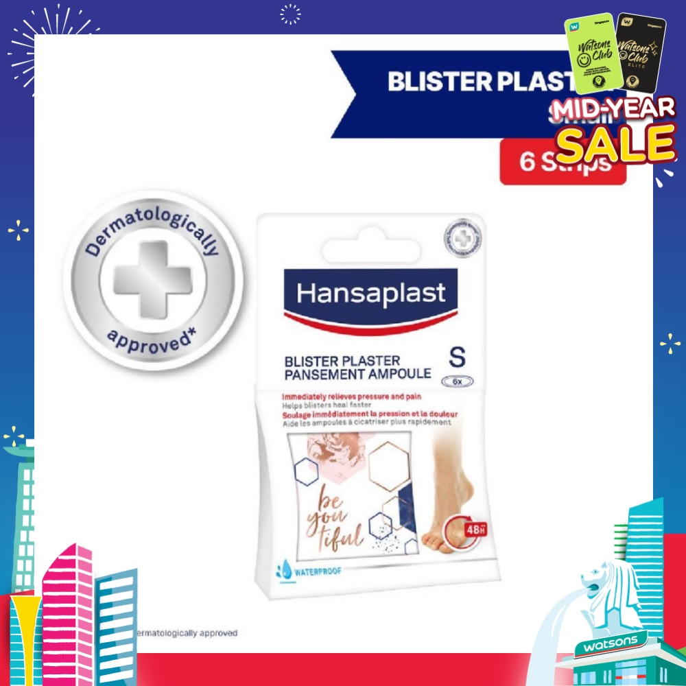 Blister Plaster Small 6 Pieces