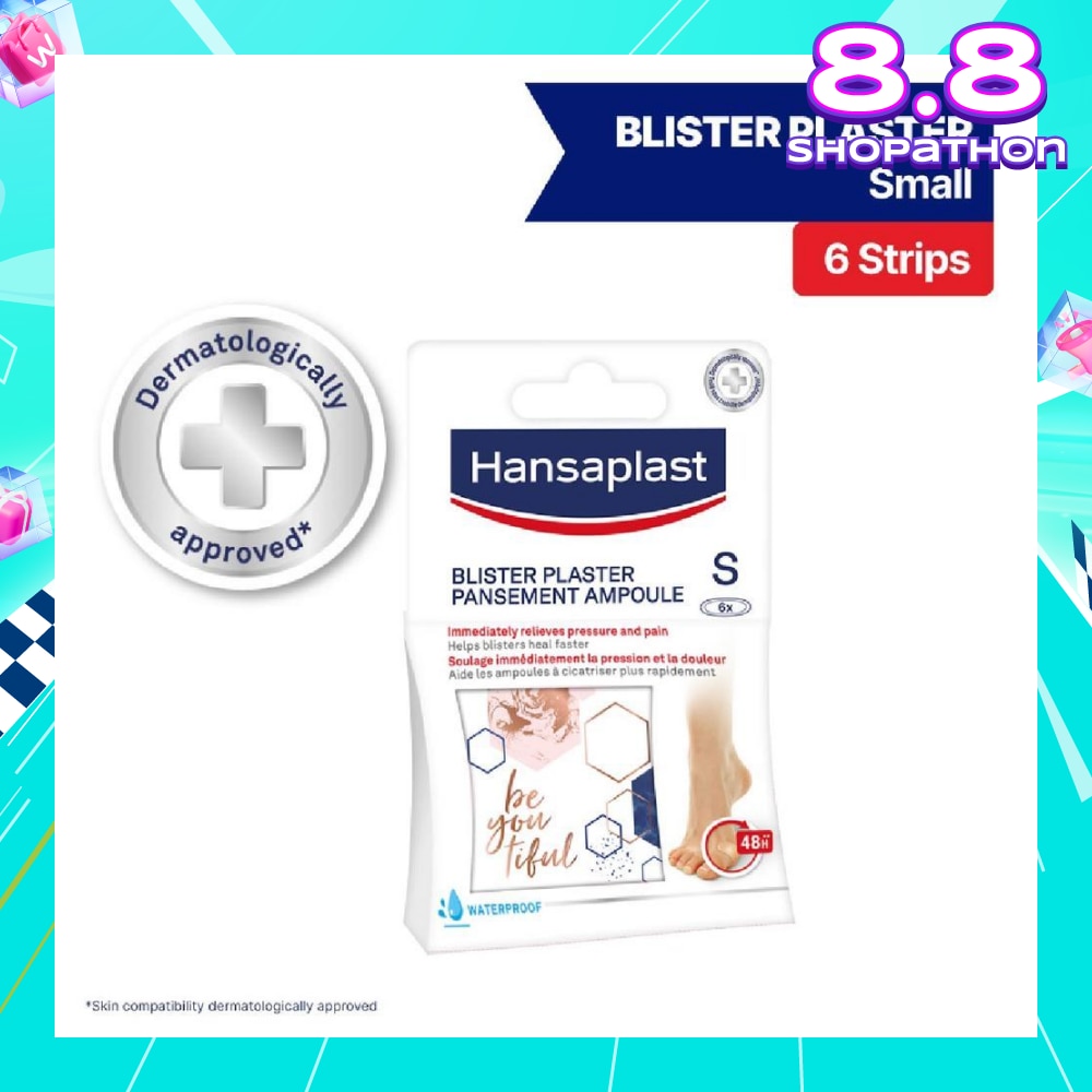 Blister Plaster Small 6 Pieces