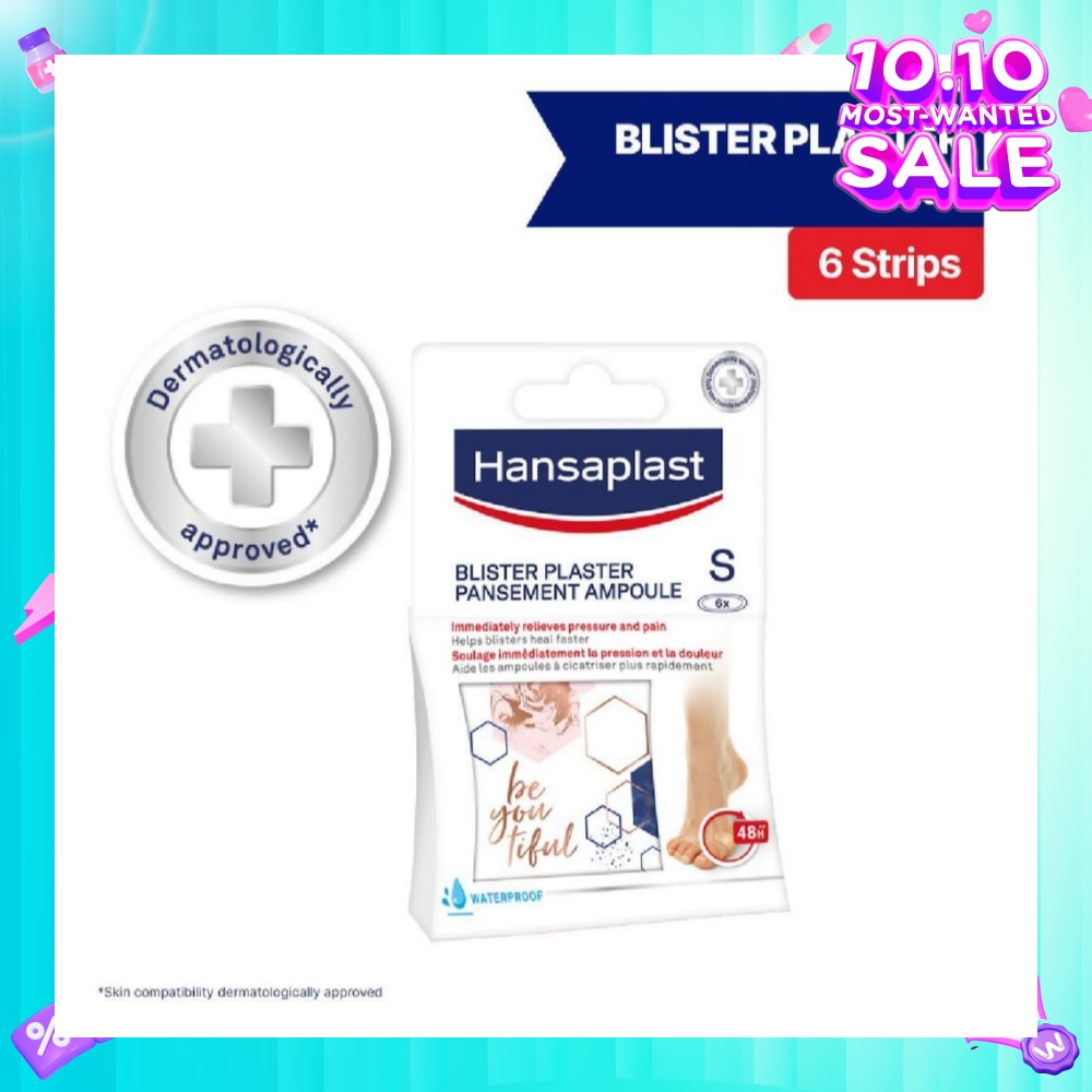 Blister Plaster Small 6 Pieces
