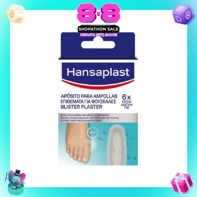 HANSAPLAST - Blister Plaster Small 6 Pieces