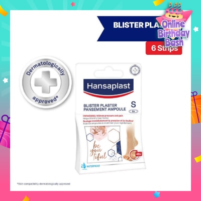 HANSAPLAST Blister Plaster Small 6 Pieces