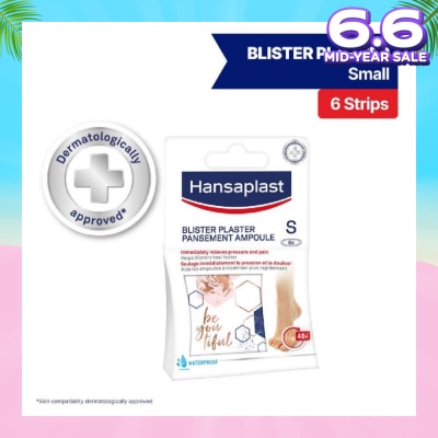 HANSAPLAST Blister Plaster Small 6 Pieces