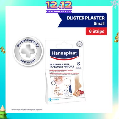 HANSAPLAST Blister Plaster Small 6 Pieces