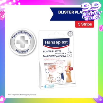 HANSAPLAST SOS Blister Plaster Large Plaster 5 Pieces