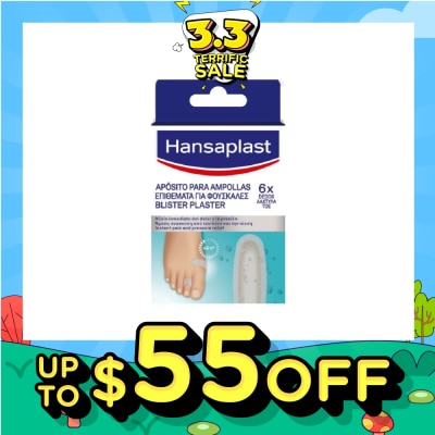 HANSAPLAST SOS Blister Plaster Large Plaster 5 Pieces