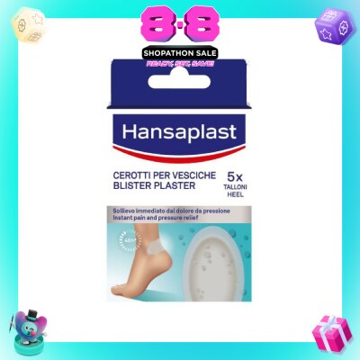 HANSAPLAST - SOS Blister Plaster Large Plaster 5 Pieces