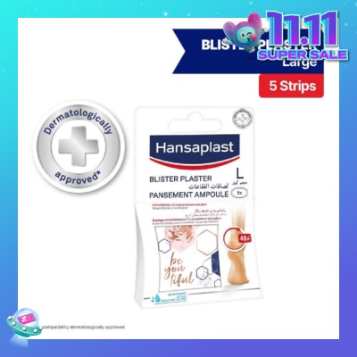 HANSAPLAST SOS Blister Plaster Large Plaster 5 Pieces