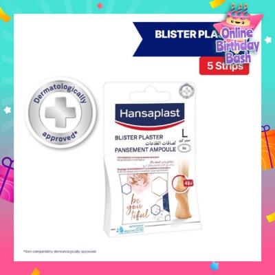 HANSAPLAST SOS Blister Plaster Large Plaster 5 Pieces