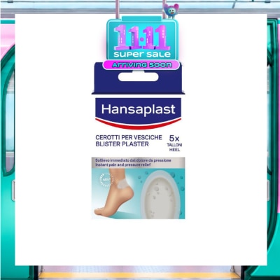 HANSAPLAST SOS Blister Plaster Large Plaster 5 Pieces image