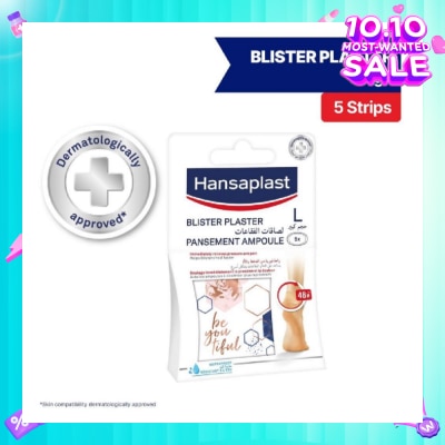 HANSAPLAST SOS Blister Plaster Large Plaster 5 Pieces
