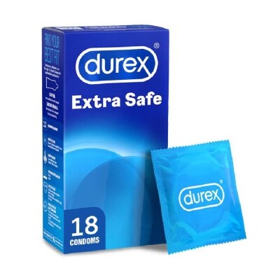 DUREX Extra Safe Condoms 18s | Sexual Wellness | Watsons Singapore
