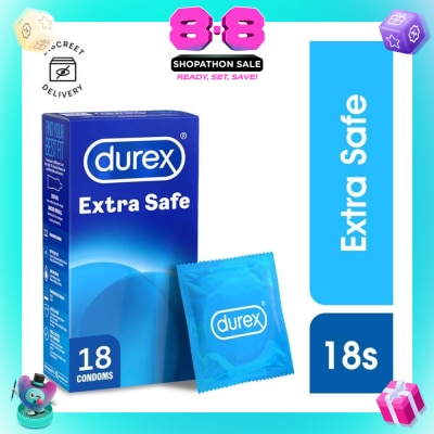 DUREX - Extra Safe Condoms 18s