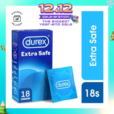 DUREX Extra Safe Condoms 18s