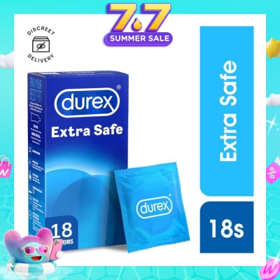 DUREX - Extra Safe Condoms 18s