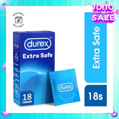 DUREX Extra Safe Condoms 18s