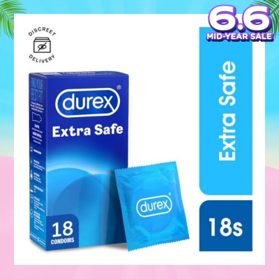 DUREX Extra Safe Condoms 18s