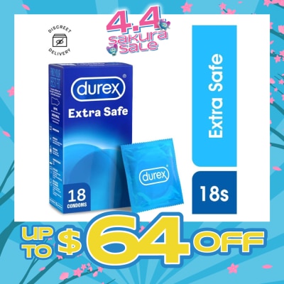 DUREX - Extra Safe Condoms 18s