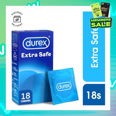 DUREX Extra Safe Condoms 18s