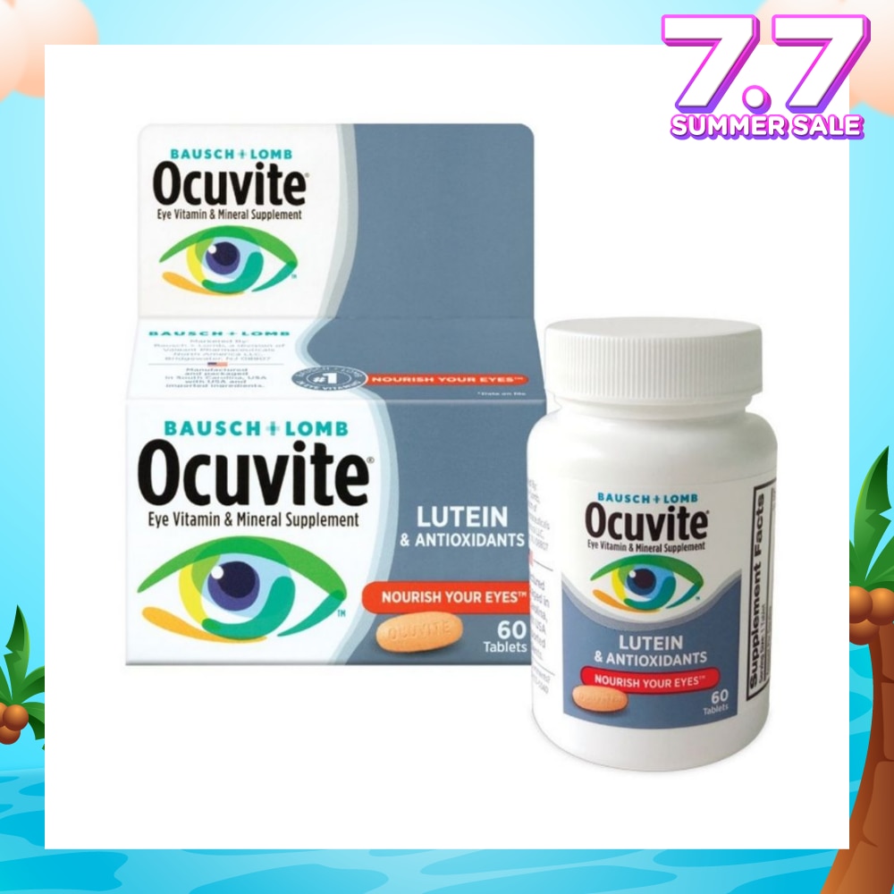 Ocuvite® Lutein & Antioxidants (Nourish Eyes) 60s