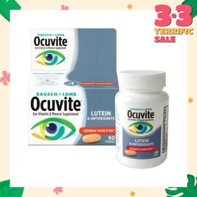 BAUSCH + LOMB Ocuvite® Lutein & Antioxidants (Nourish Eyes) 60s