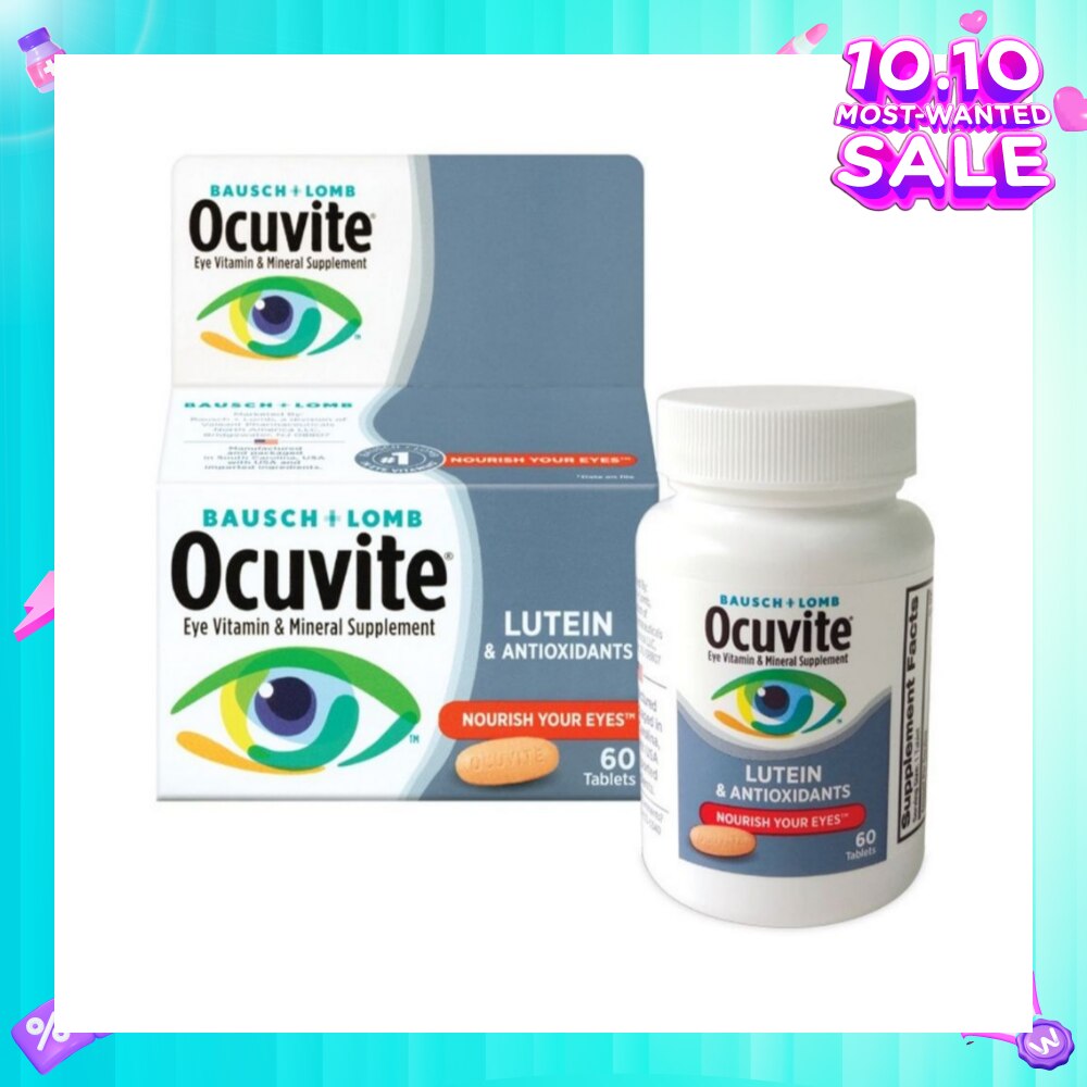 Ocuvite® Lutein & Antioxidants (Nourish Eyes) 60s