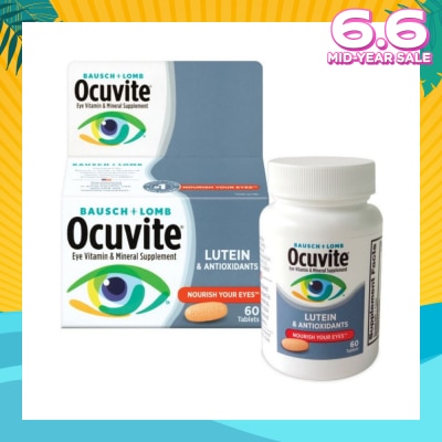 BAUSCH + LOMB Ocuvite® Lutein & Antioxidants (Nourish Eyes) 60s