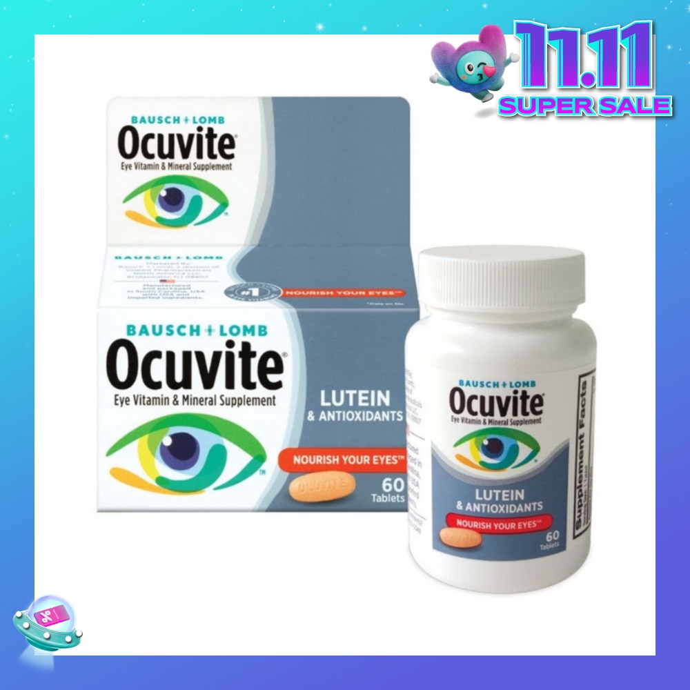 Ocuvite® Lutein & Antioxidants (Nourish Eyes) 60s