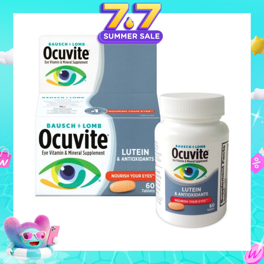 Ocuvite® Lutein & Antioxidants (Nourish Eyes) 60s (Expiry: Apr`2027)