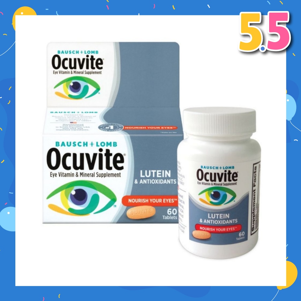 Ocuvite® Lutein & Antioxidants (Nourish Eyes) 60s