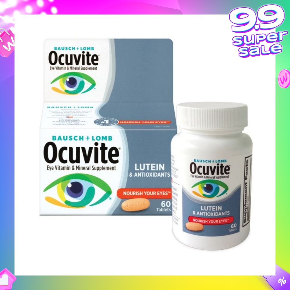 Ocuvite® Lutein & Antioxidants (Nourish Eyes) 60s