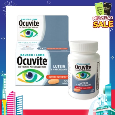 BAUSCH + LOMB Ocuvite® Lutein & Antioxidants (Nourish Eyes) 60s