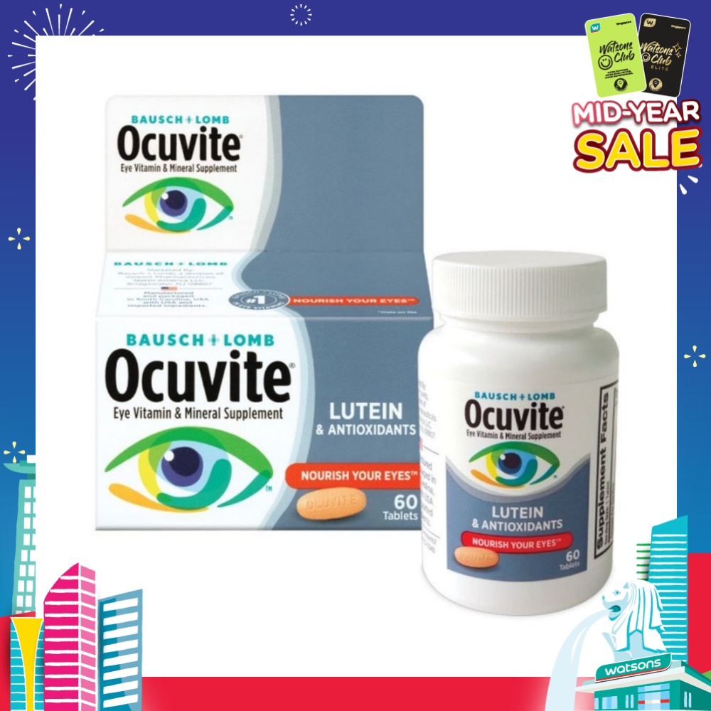 Ocuvite® Lutein & Antioxidants (Nourish Eyes) 60s